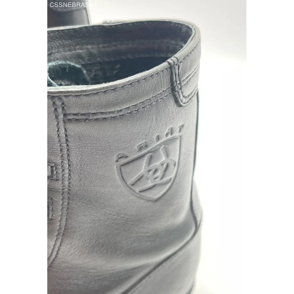 Ariat Black Leather Kiltie Western Boots, - Size 7.5B, 33501 - Picture 2 of 9